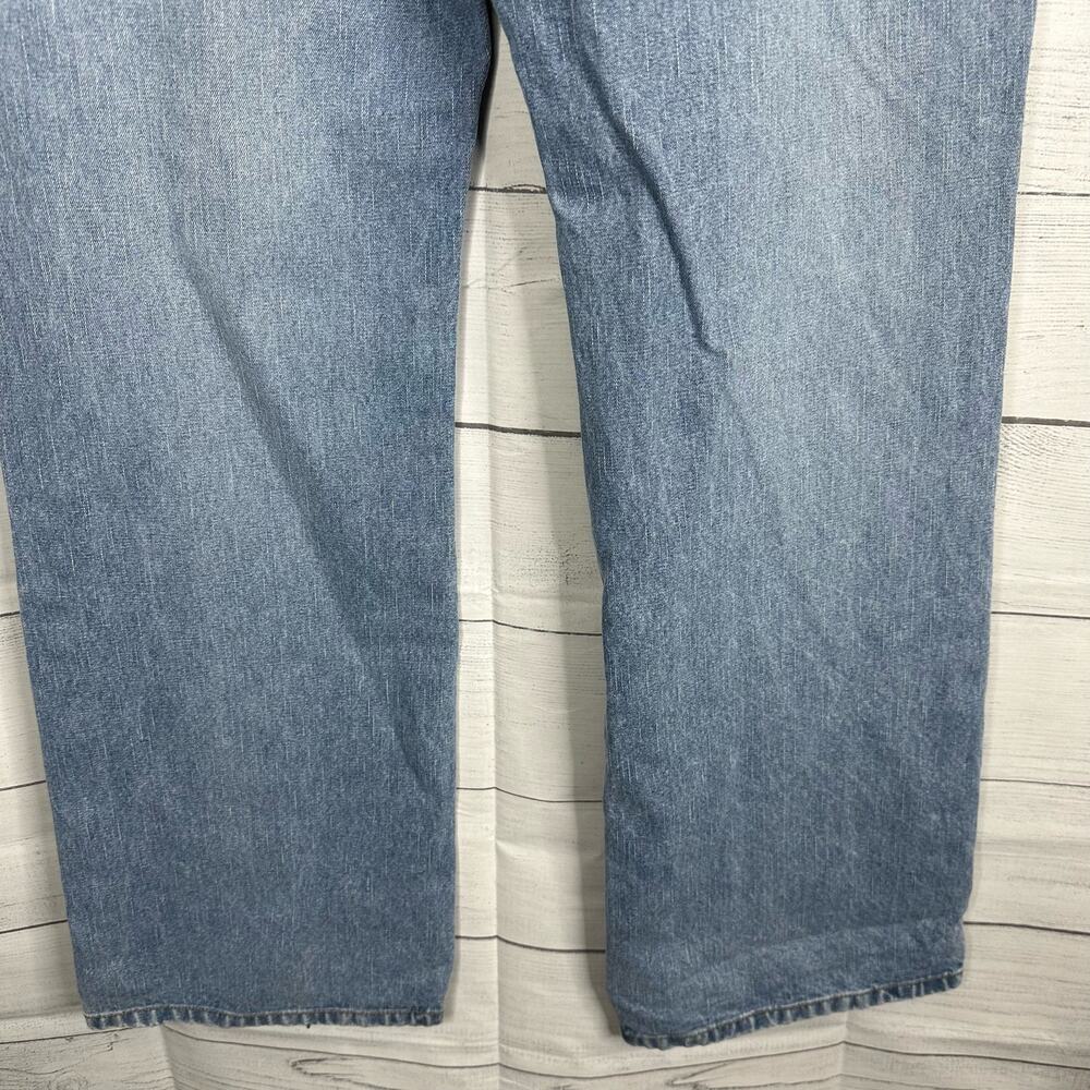 Harley Davidson Womens size 16/33 Side Snap Bootcut Wide Leg Riding Denim Jeans - Picture 10 of 14